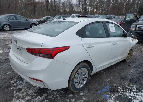 2018 Hyundai Accent Se из США, поврежденный, VIN 3KPC24A38JE017547